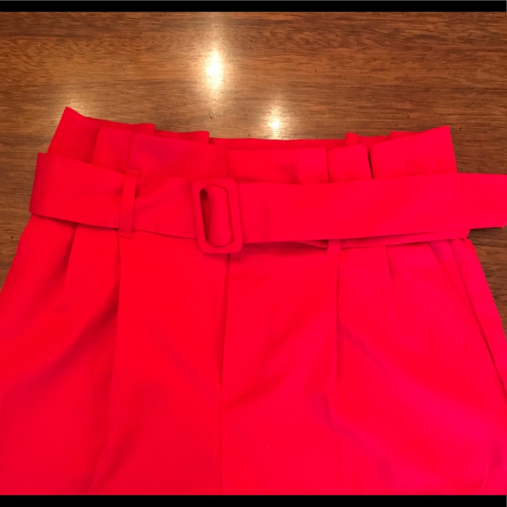 H&M paper bag waist pants